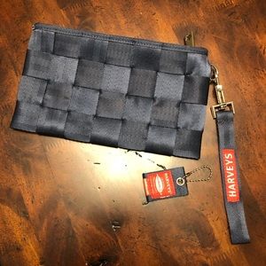 Harveys Seatbelt Navy Blue Wristlet